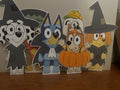 Halloween blue heeler and friends