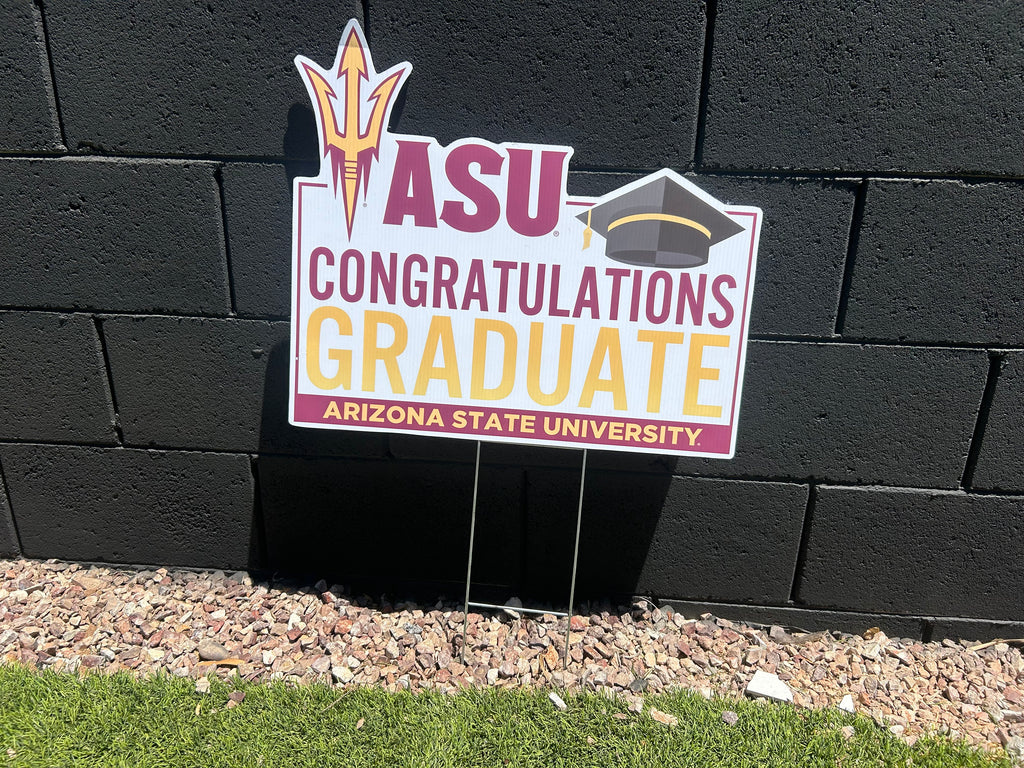 ASU Grad Yard Sign - Sale