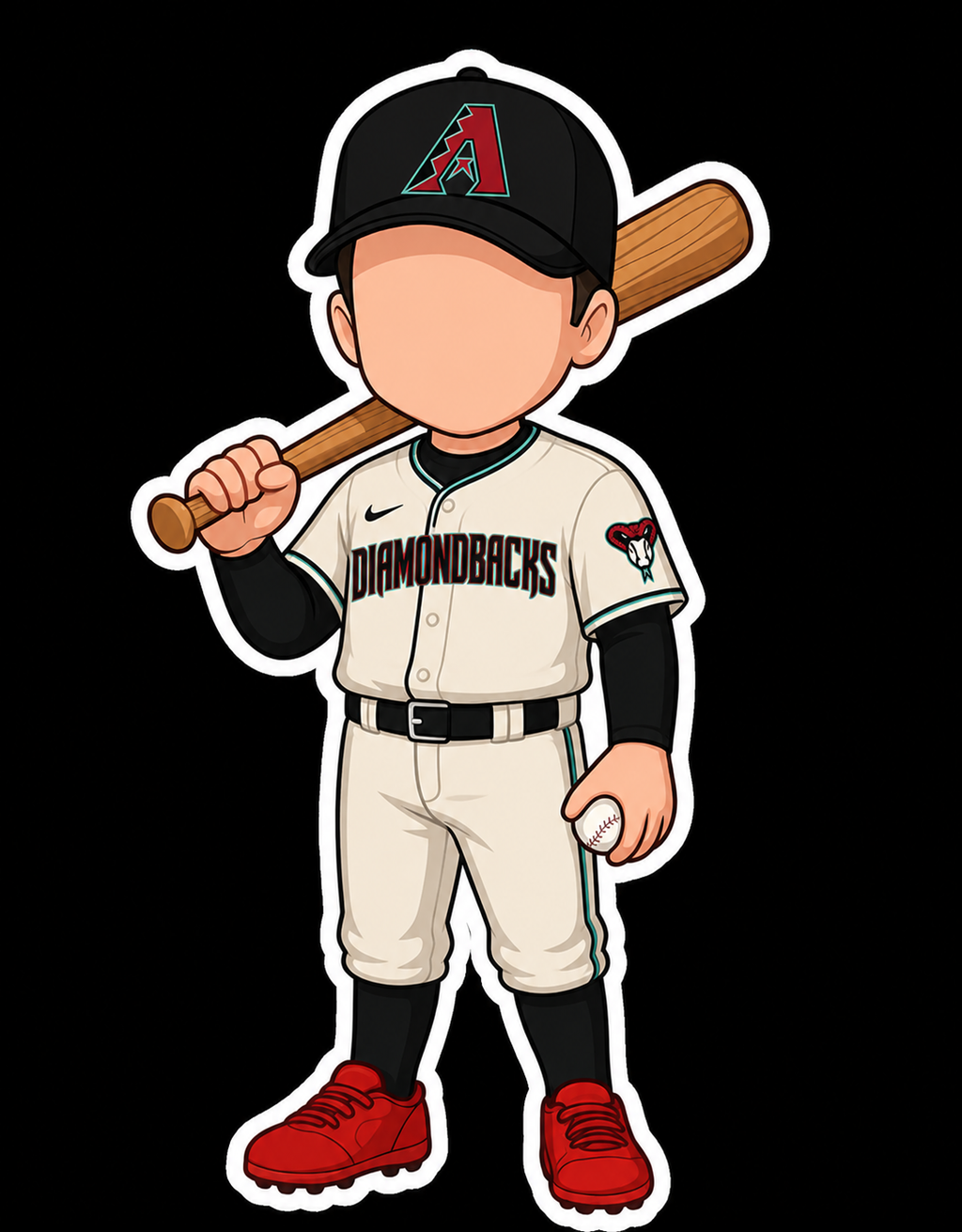 Baseball edition- character cut out