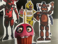 FNAF SET - Five nights at Freddy’s Character cut outs