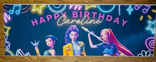 KPOP *Neon Glow* BANNER
