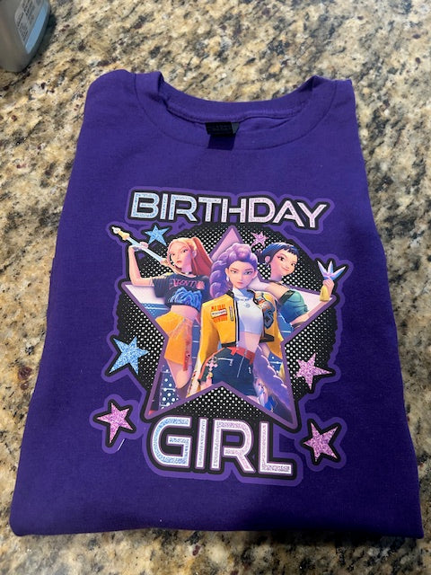 Birthday Girl KPOP Youth Shirt