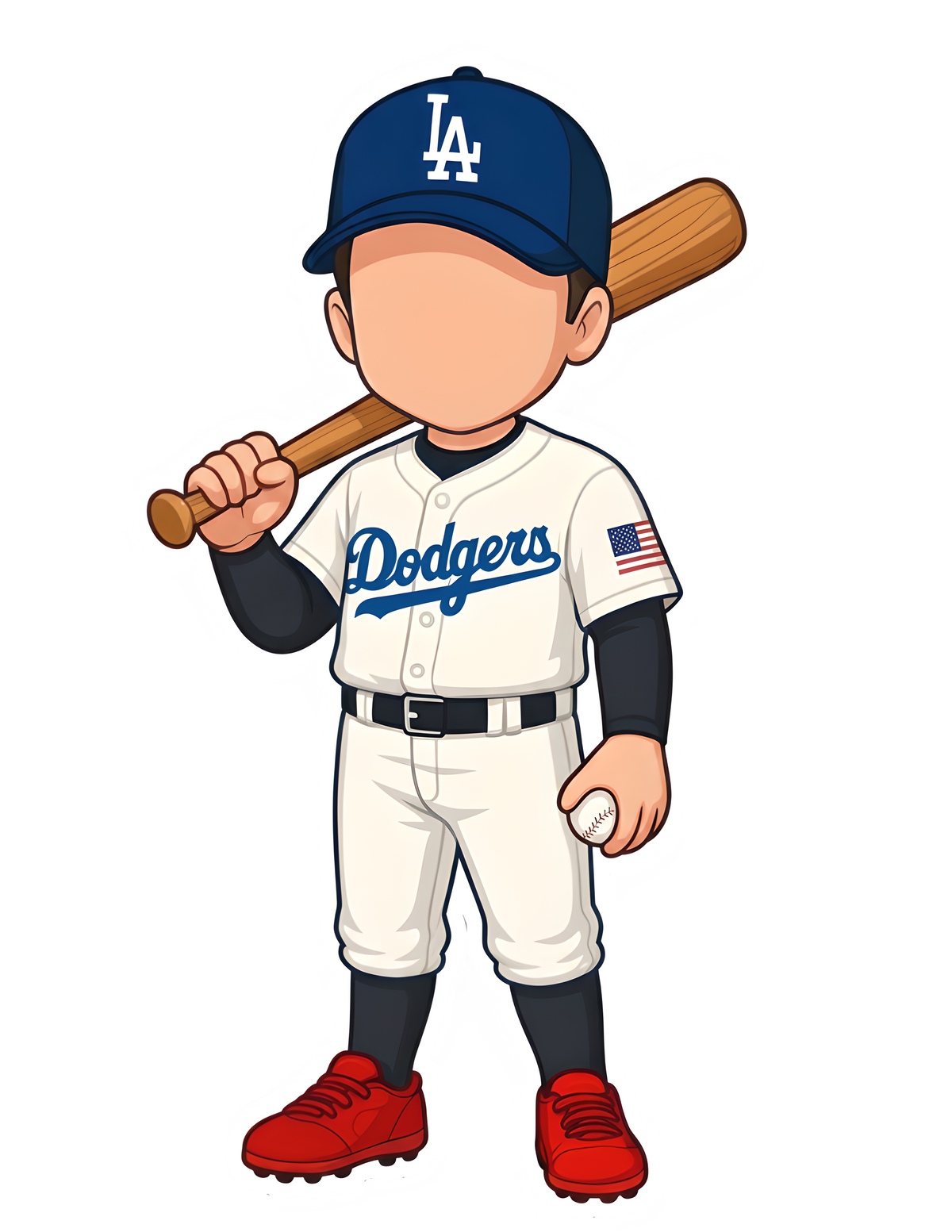Baseball edition- character cut out