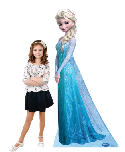 Elsa- Frozen - Life size Cut out