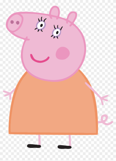 Peppa Pig Family -Foamboard