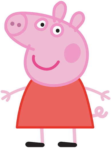 Peppa Pig Family -Foamboard