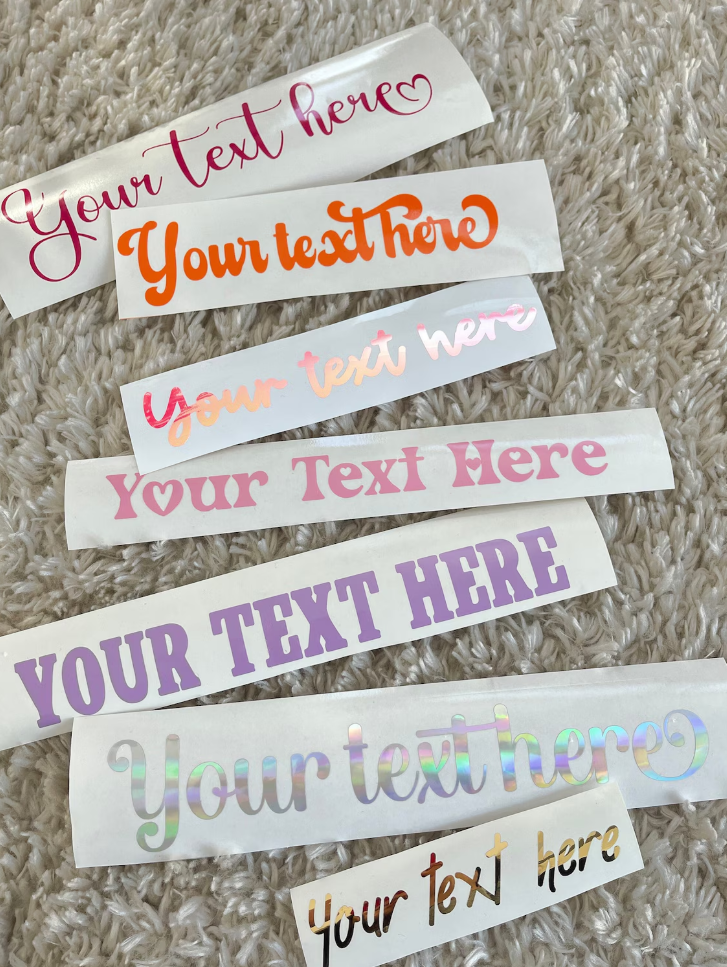 Personalized Name Decal